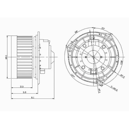 Gpd Blower Motors, 2311607 2311607